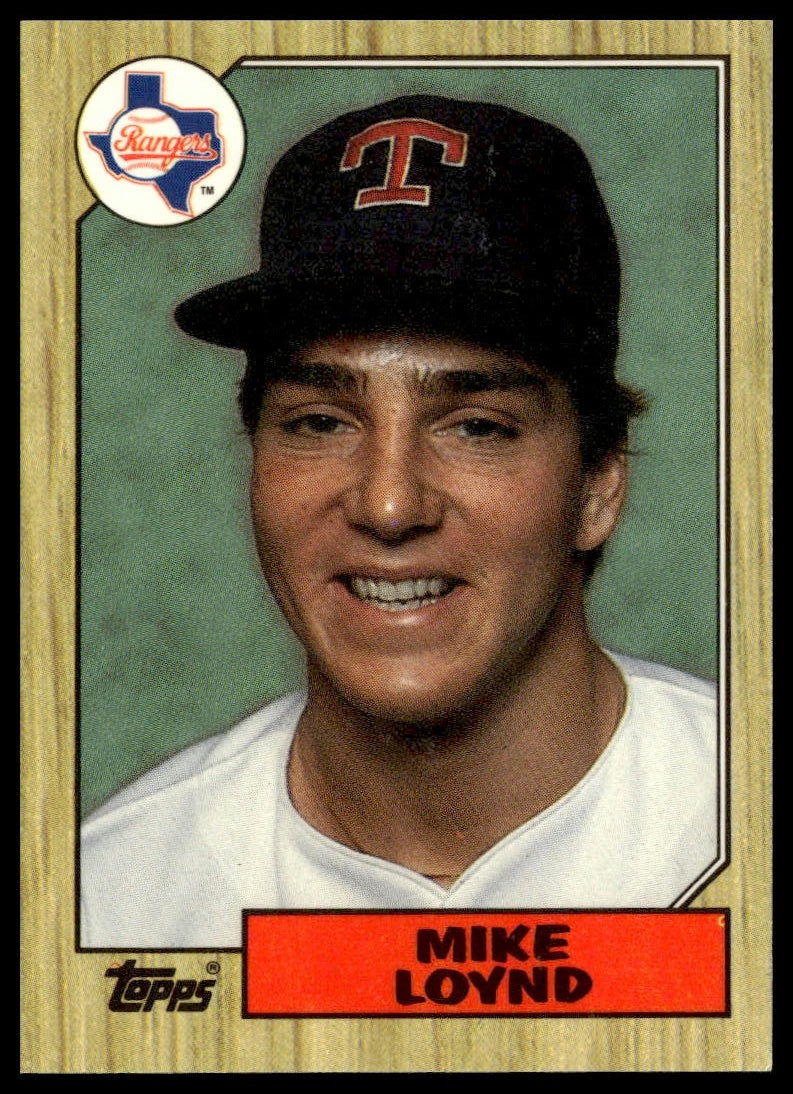 Mike Loynd #126 Collector's Edition (Tiffany) 1987 Topps Texas Rangers RC