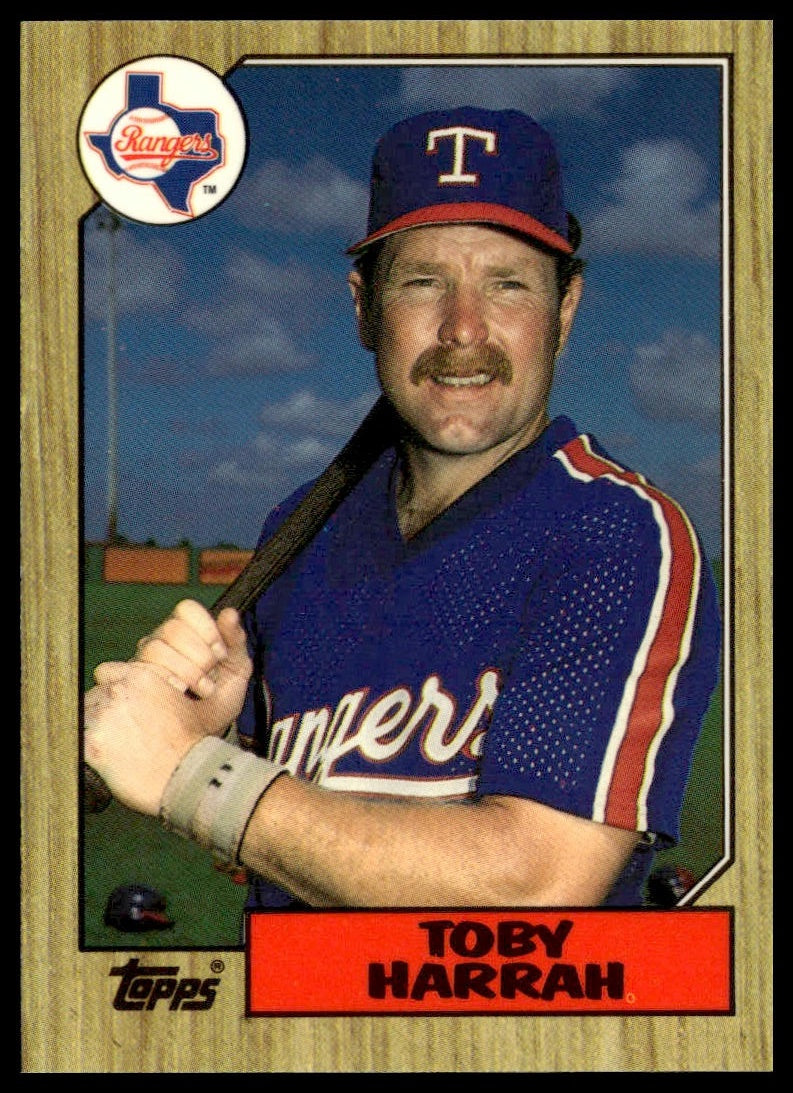 Toby Harrah #152 Collector's Edition (Tiffany) 1987 Topps Texas Rangers