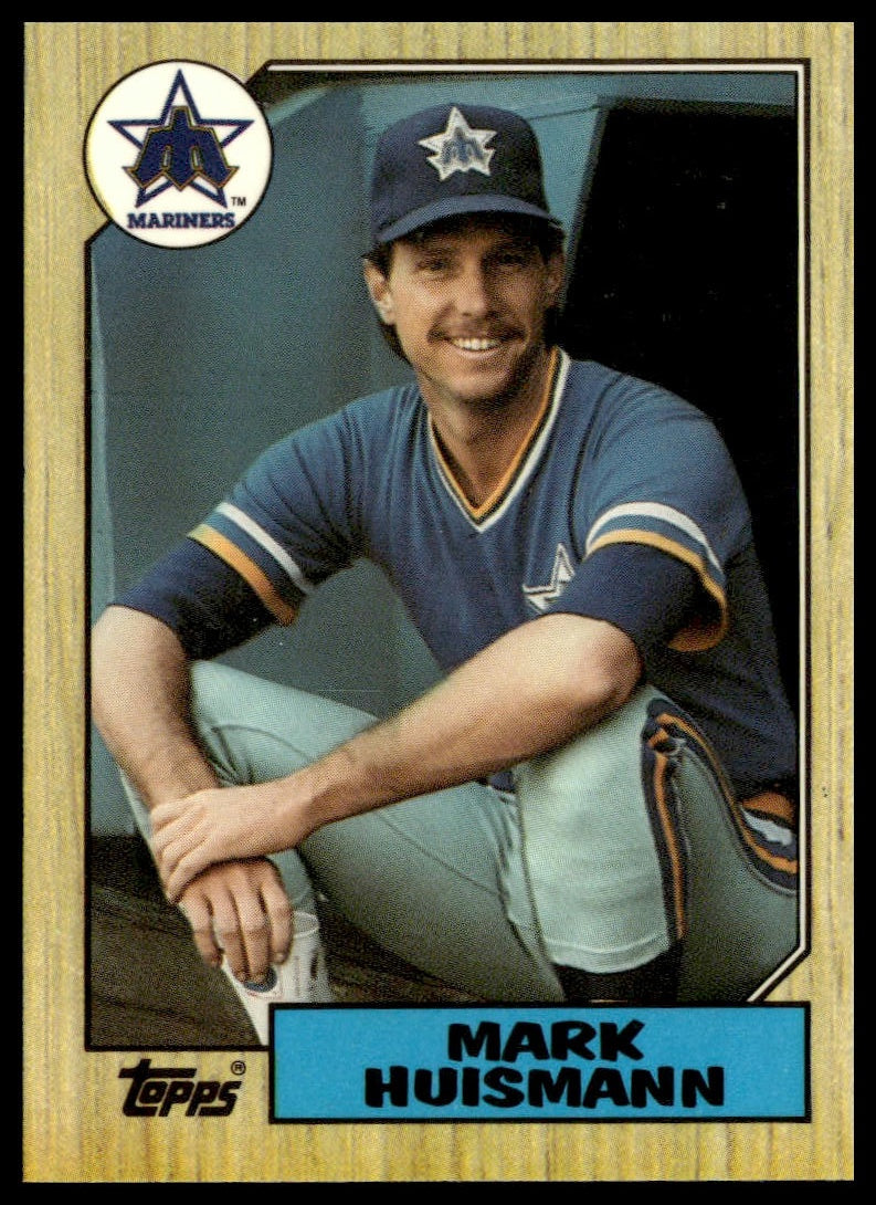 Mark Huismann #187 Collector's Edition (Tiffany) 1987 Topps Seattle Mariners