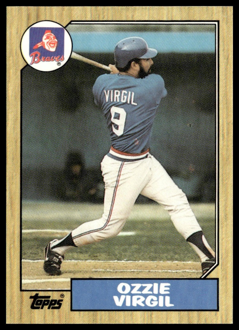Ozzie Virgil #571 Collector's Edition (Tiffany) 1987 Topps Atlanta Braves