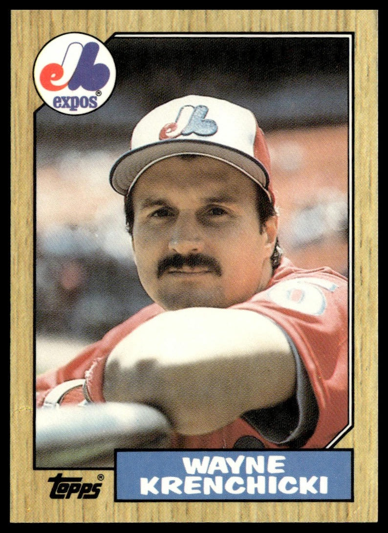 Wayne Krenchicki #774 Collector's Edition (Tiffany) 1987 Topps Montreal Expos