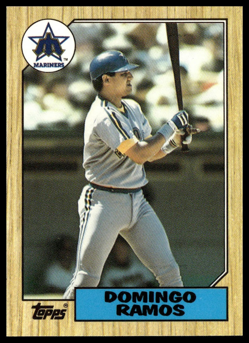 Domingo Ramos #641 Collector's Edition (Tiffany) 1987 Topps Seattle Mariners