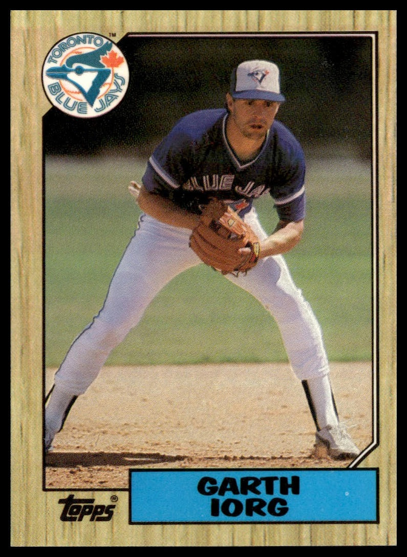 Garth Iorg #751 Collector's Edition (Tiffany) 1987 Topps Toronto Blue Jays