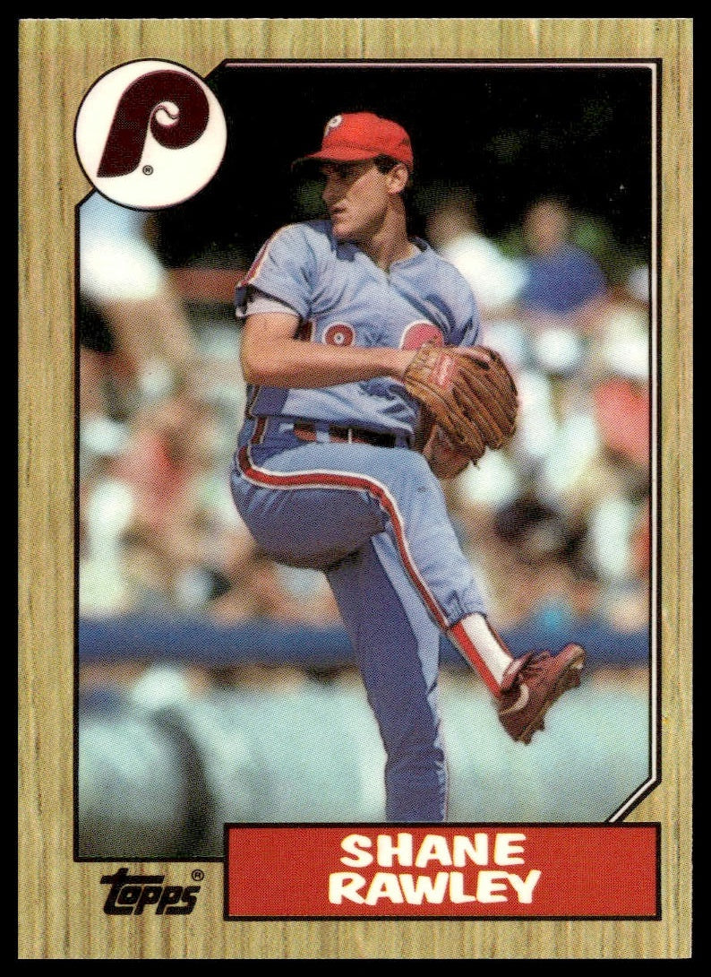 Shane Rawley #771 Collector's Edition (Tiffany) 1987 Topps Philadelphia Phillies