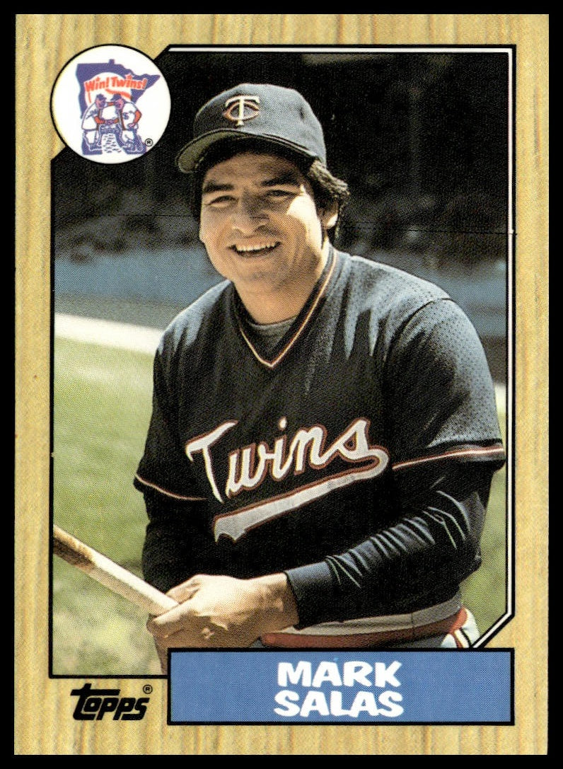 Mark Salas #87 Collector's Edition (Tiffany) 1987 Topps Minnesota Twins