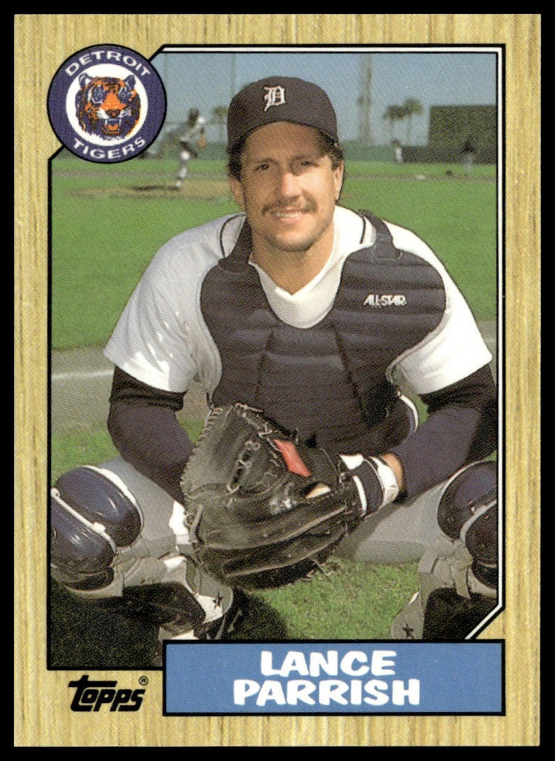 Lance Parrish #791 Collector's Edition (Tiffany) 1987 Topps Detroit Tigers
