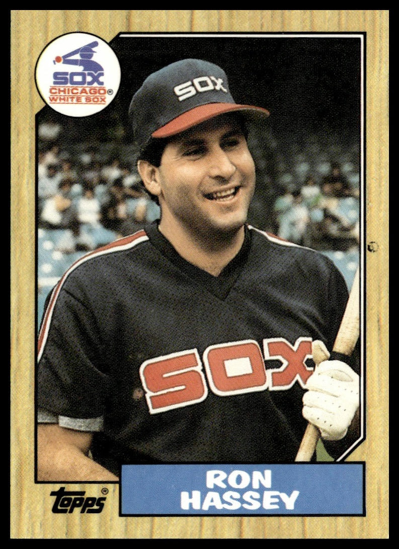 Ron Hassey #667 Collector's Edition (Tiffany) 1987 Topps Chicago White Sox