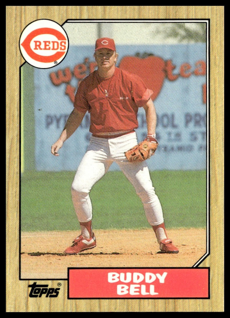 Buddy Bell #545 Collector's Edition (Tiffany) 1987 Topps Cincinnati Reds