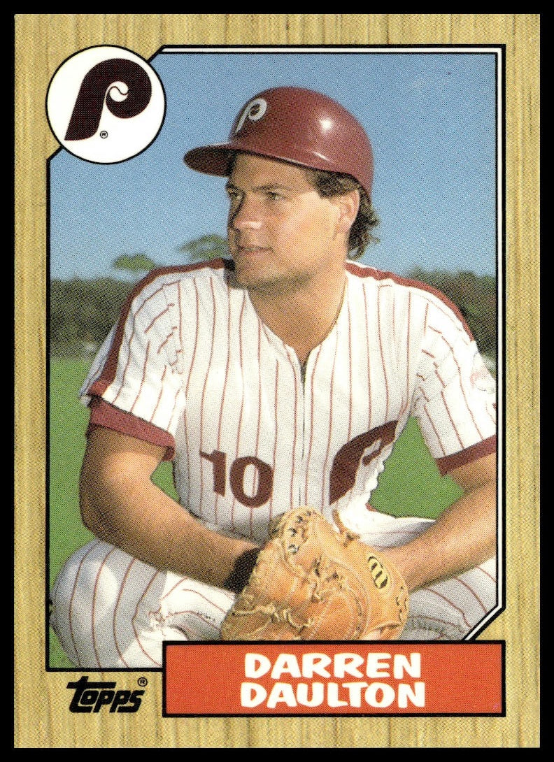 Darren Daulton #636 Collector's Edition (Tiffany) 1987 Topps Phillies