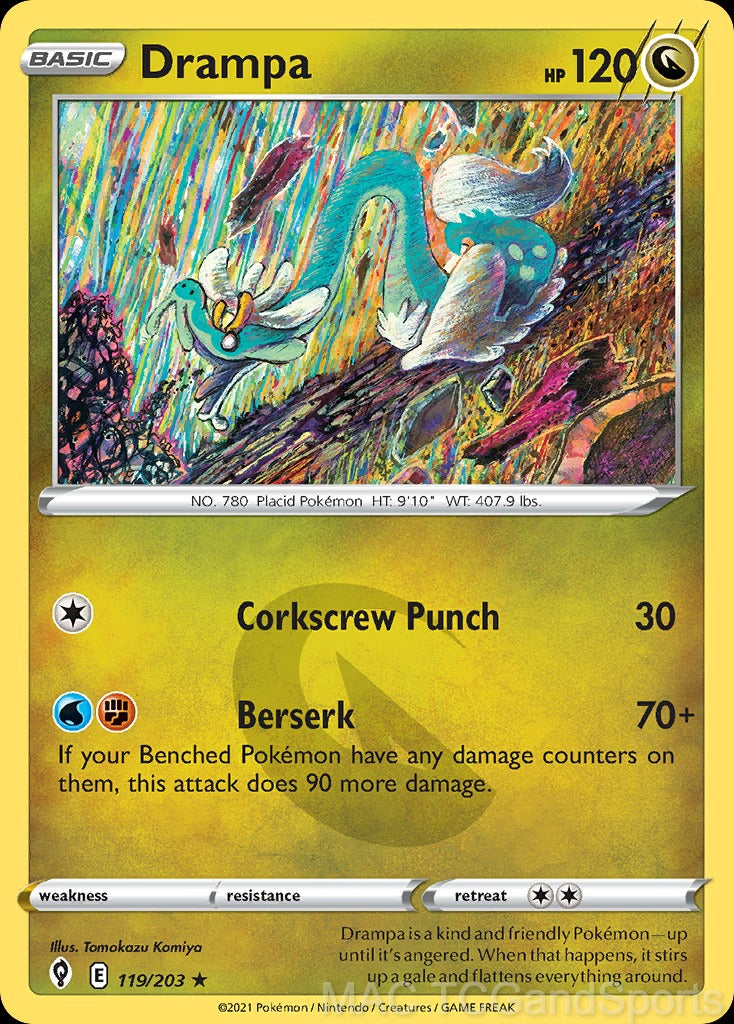 Drampa 119/203 Reverse Holo