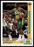 Quintin Dailey #188 1991-92 Upper Deck Seattle SuperSonics