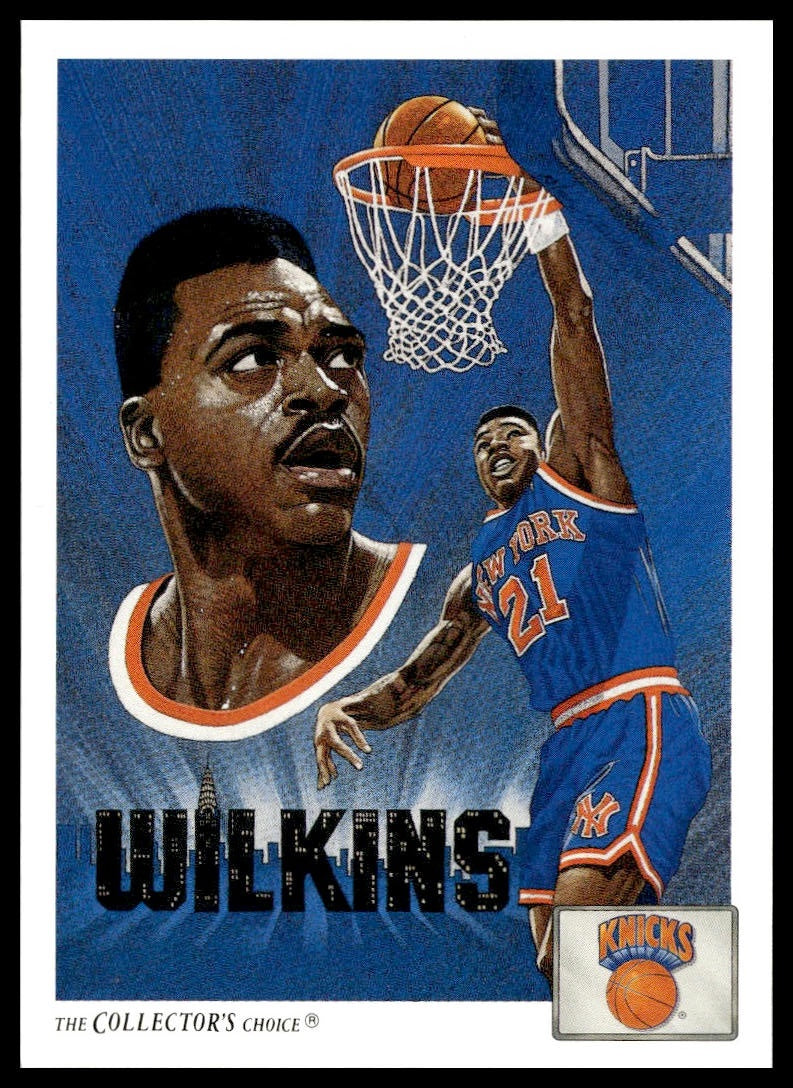 Gerald Wilkins #84 1991-92 Upper Deck New York Knicks