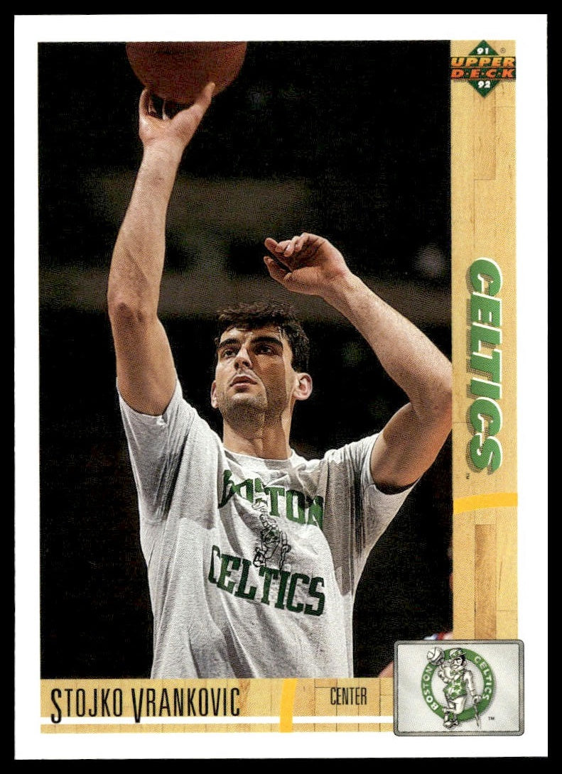 Stojko Vrankovic #103 1991-92 Upper Deck Boston Celtics