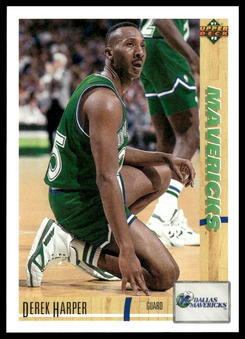 Derek Harper #137 1991-92 Upper Deck Dallas Mavericks