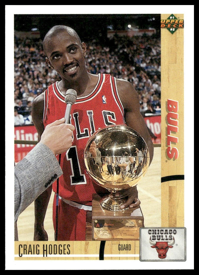 Craig Hodges #148 1991-92 Upper Deck Chicago Bulls