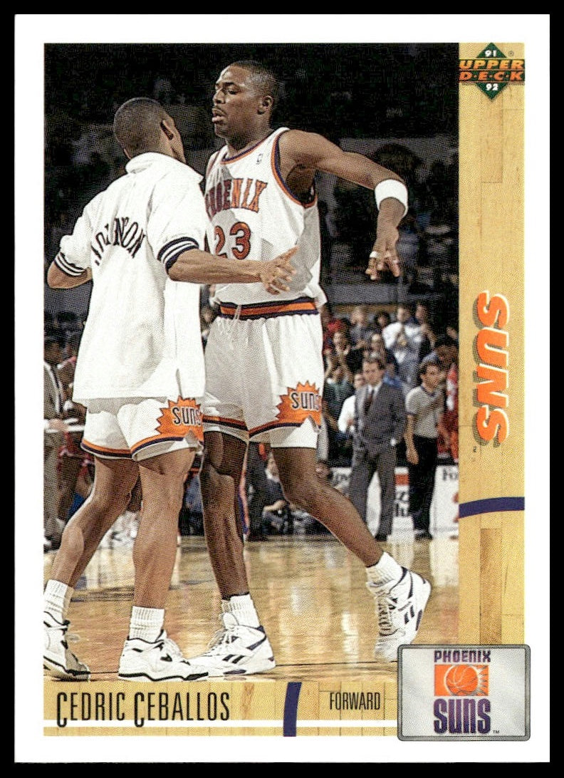 Cedric Ceballos #160 1991-92 Upper Deck Phoenix Suns