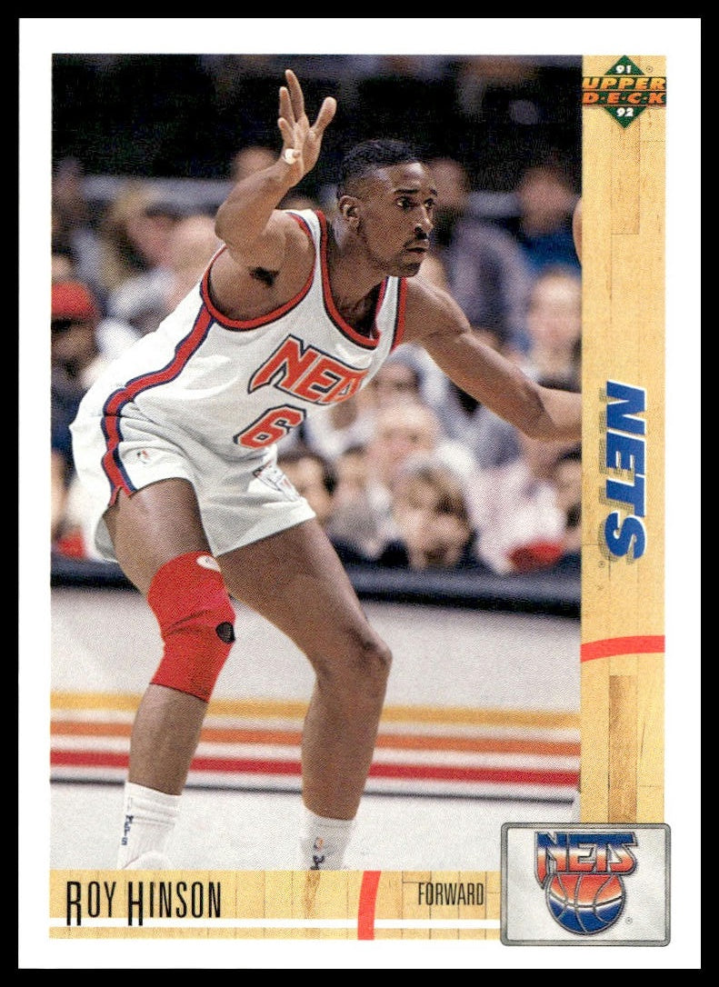 Roy Hinson #389 1991-92 Upper Deck New Jersey Nets