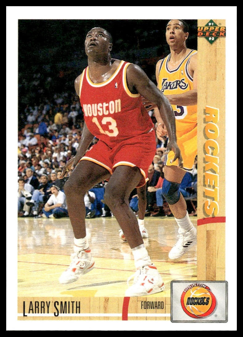 Larry Smith #280 1991-92 Upper Deck Houston Rockets
