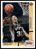 Sean Elliott #287 1991-92 Upper Deck San Antonio Spurs
