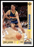 Chris Jackson #319 1991-92 Upper Deck Denver Nuggets