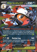 Mega Scrafty ex 135/217 Holo Ascended Heroes Pokemon TCG NM