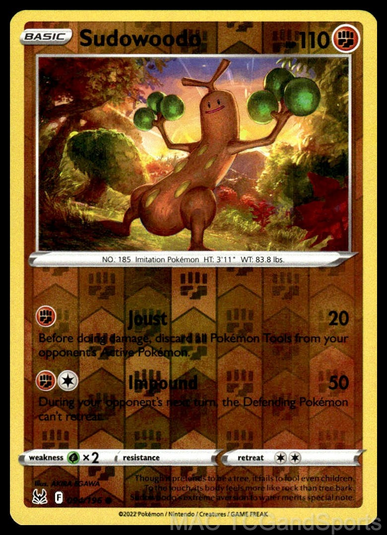 Sudowoodo 094/196 Reverse Holo