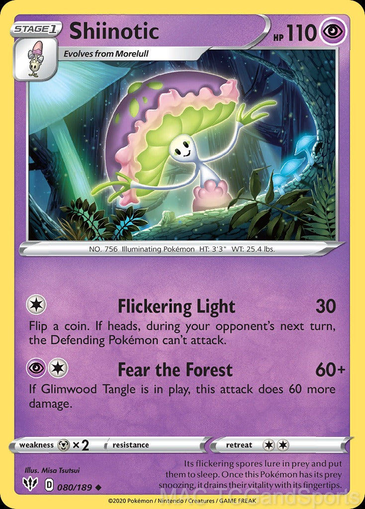 Shiinotic 080/189 Reverse Holo