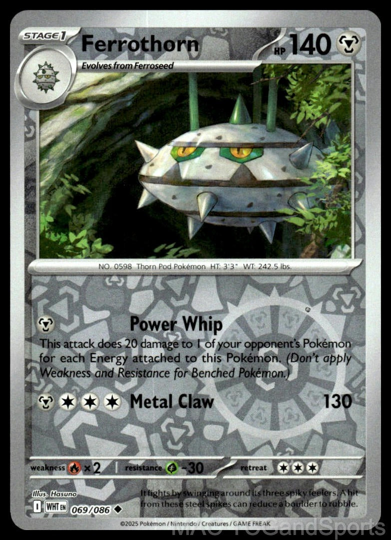 Ferrothorn 069/086 Reverse Holo