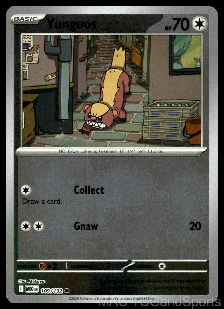 Yungoos 109/132 Reverse Holo