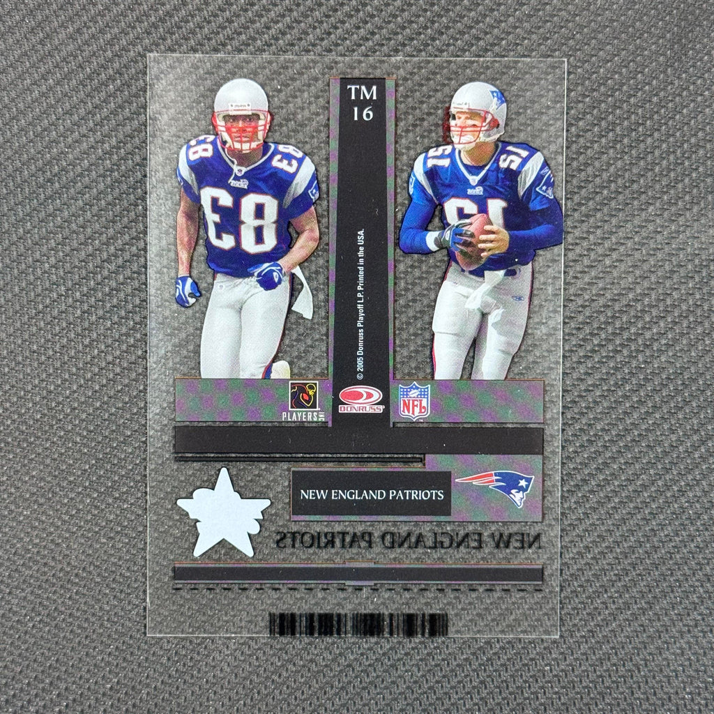 Tom Brady / Branch #TM16 Bronze 2005 Leaf Rookies & Stars #/1250 Patriots