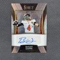Bailey Zappe #X-BZA X-Factor Signatures 2022 Panini Select Draft Picks Auto