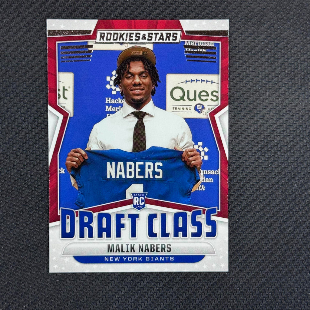 Malik Nabers #DC-MNS Draft Class 2024 Panini Rookies & Stars New York Giants