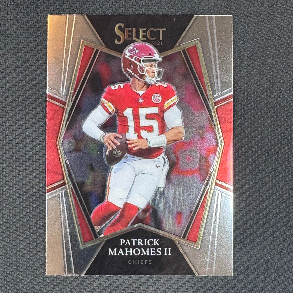 Patrick Mahomes II #102 2021 Panini Select Kansas City Chiefs