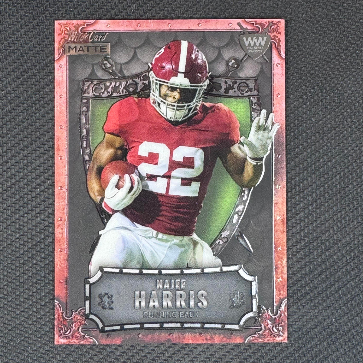 Najee Harris #MWW-9 Weekend Warrior Bronze Border 2021 Wild Card