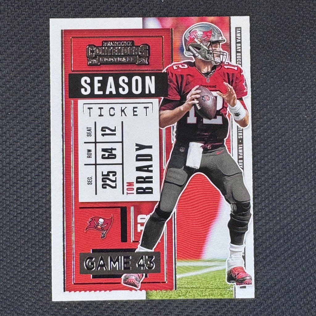 Tom Brady #12 2020 Panini Contenders Tampa Bay Buccaneers