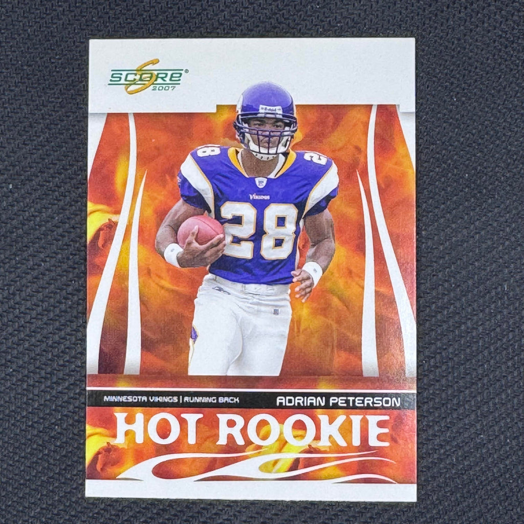 Adrian Peterson #HR-3 Hot Rookies 2007 Score Minnesota Vikings