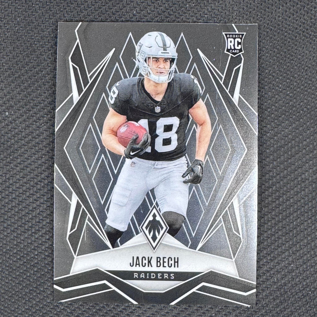 Jack Bech #188 2025 Panini Phoenix Las Vegas Raiders RC