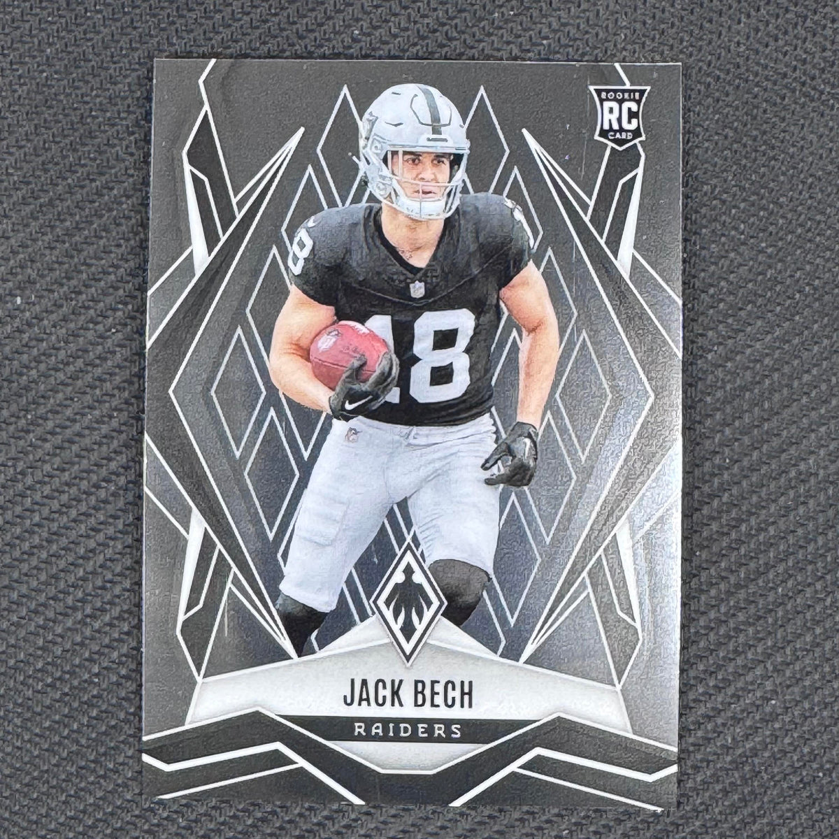 Jack Bech #188 2025 Panini Phoenix Las Vegas Raiders RC