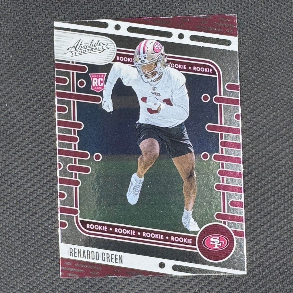Renardo Green #159 Retail 2024 Panini Absolute San Francisco 49ers RC