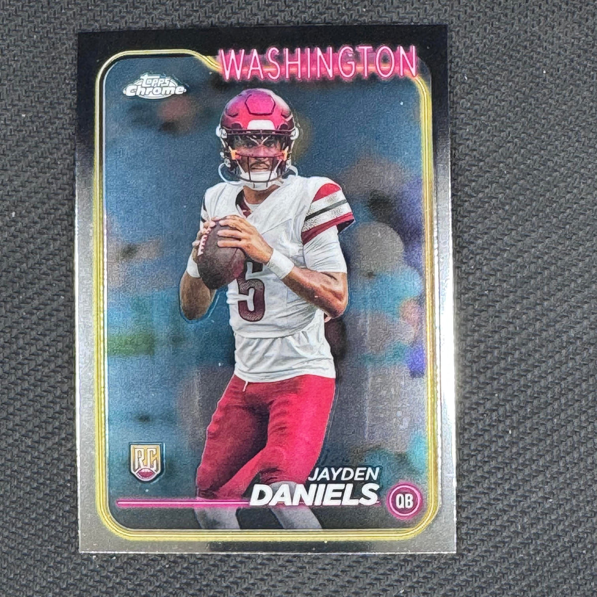 Jayden Daniels #201 2024 Topps Chrome Washington Commanders RC