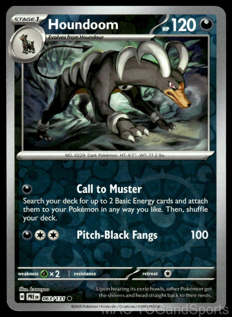 Houndoom 063/131 Reverse Holo