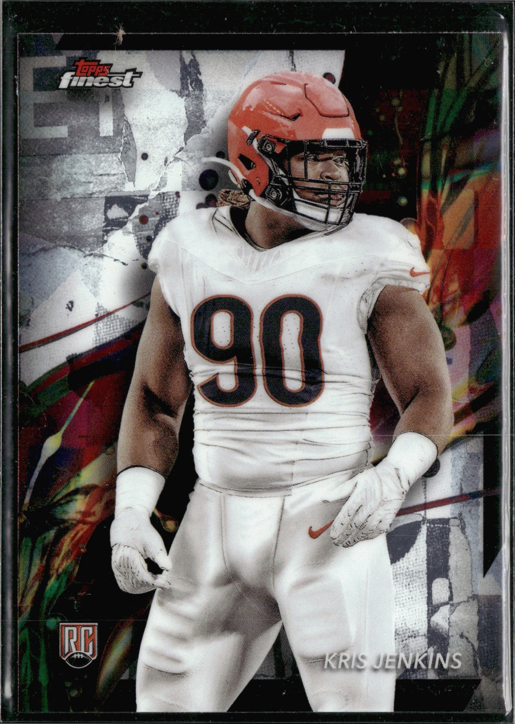 Kris Jenkins #74 2024 Finest Cincinnati Bengals RC