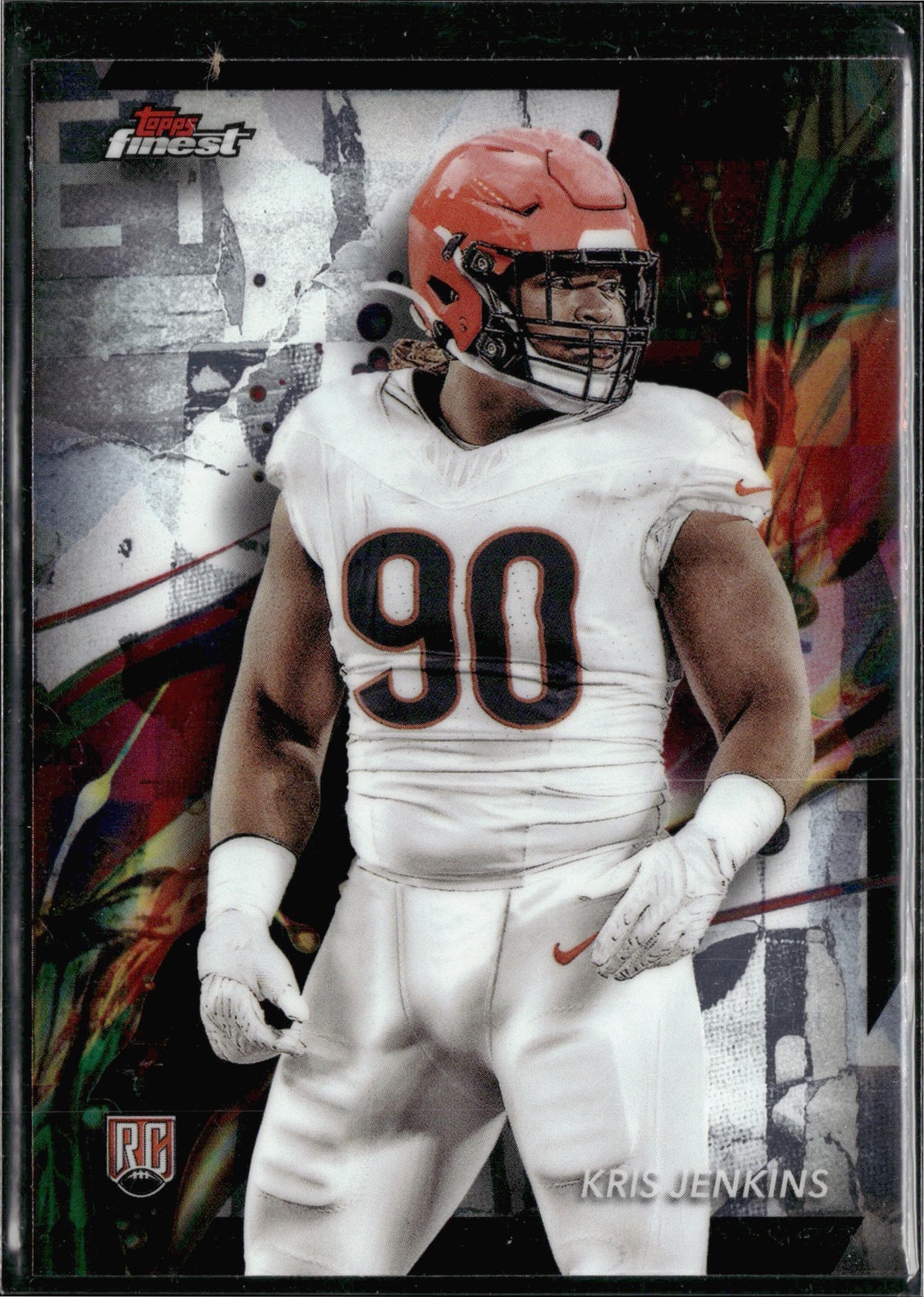 Kris Jenkins #74 2024 Finest Cincinnati Bengals RC