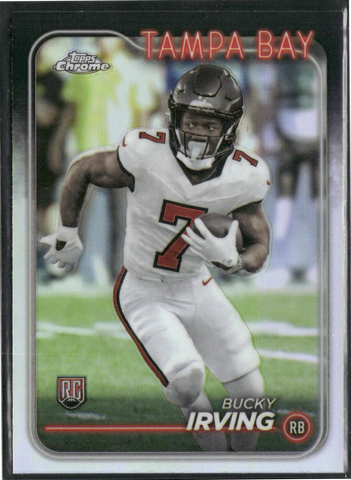 Bucky Irving #226 Refractor 2024 Topps Chrome Tampa Bay Buccaneers RC