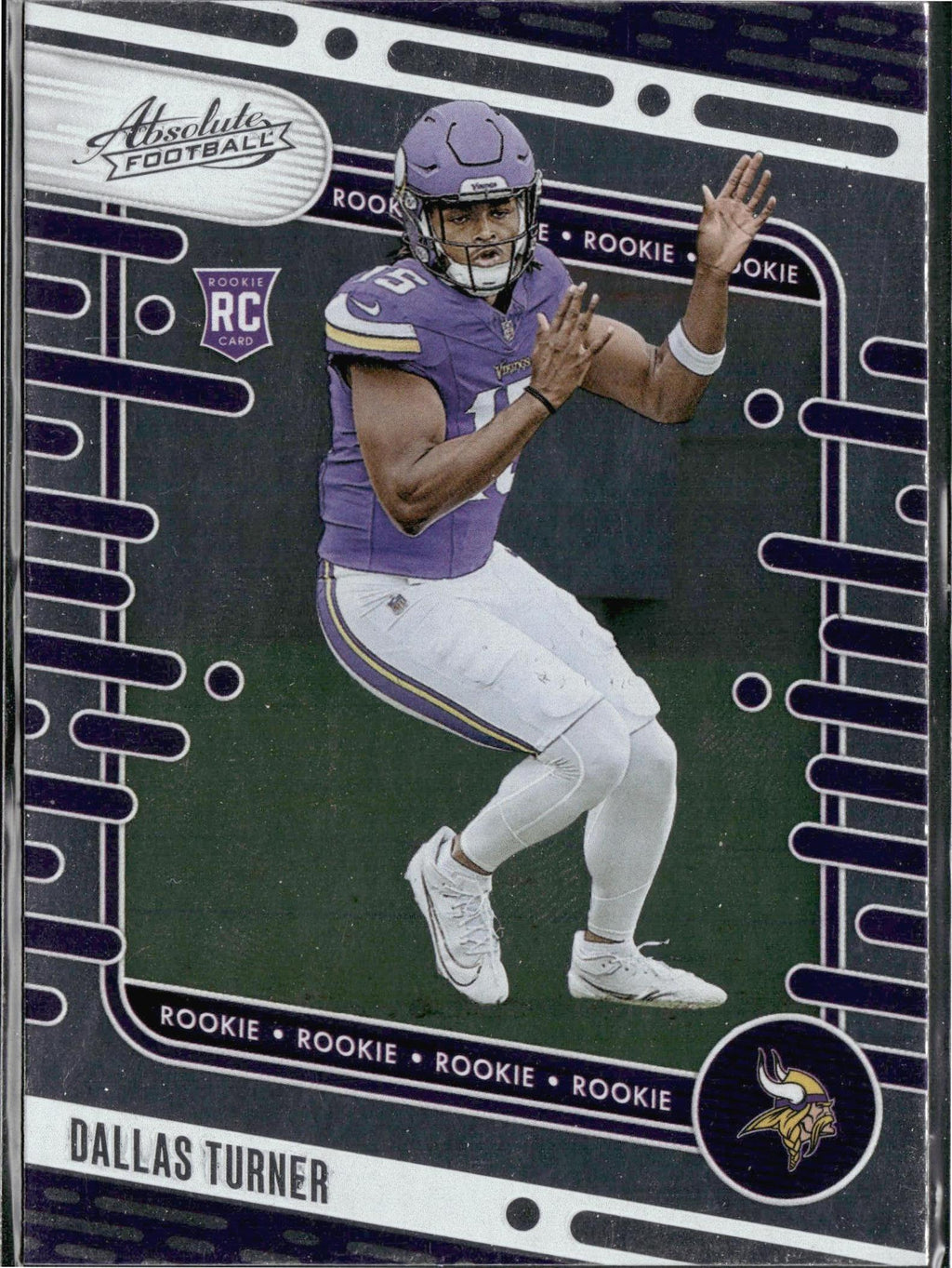 Dallas Turner #117 Retail 2024 Panini Absolute Minnesota Vikings RC