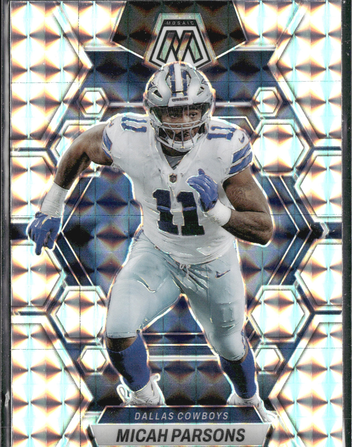 Micah Parsons #58 Mosaic 2023 Panini Mosaic Dallas Cowboys