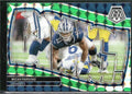 Micah Parsons #4 Bang! Mosaic Green 2024 Panini Mosaic Dallas Cowboys