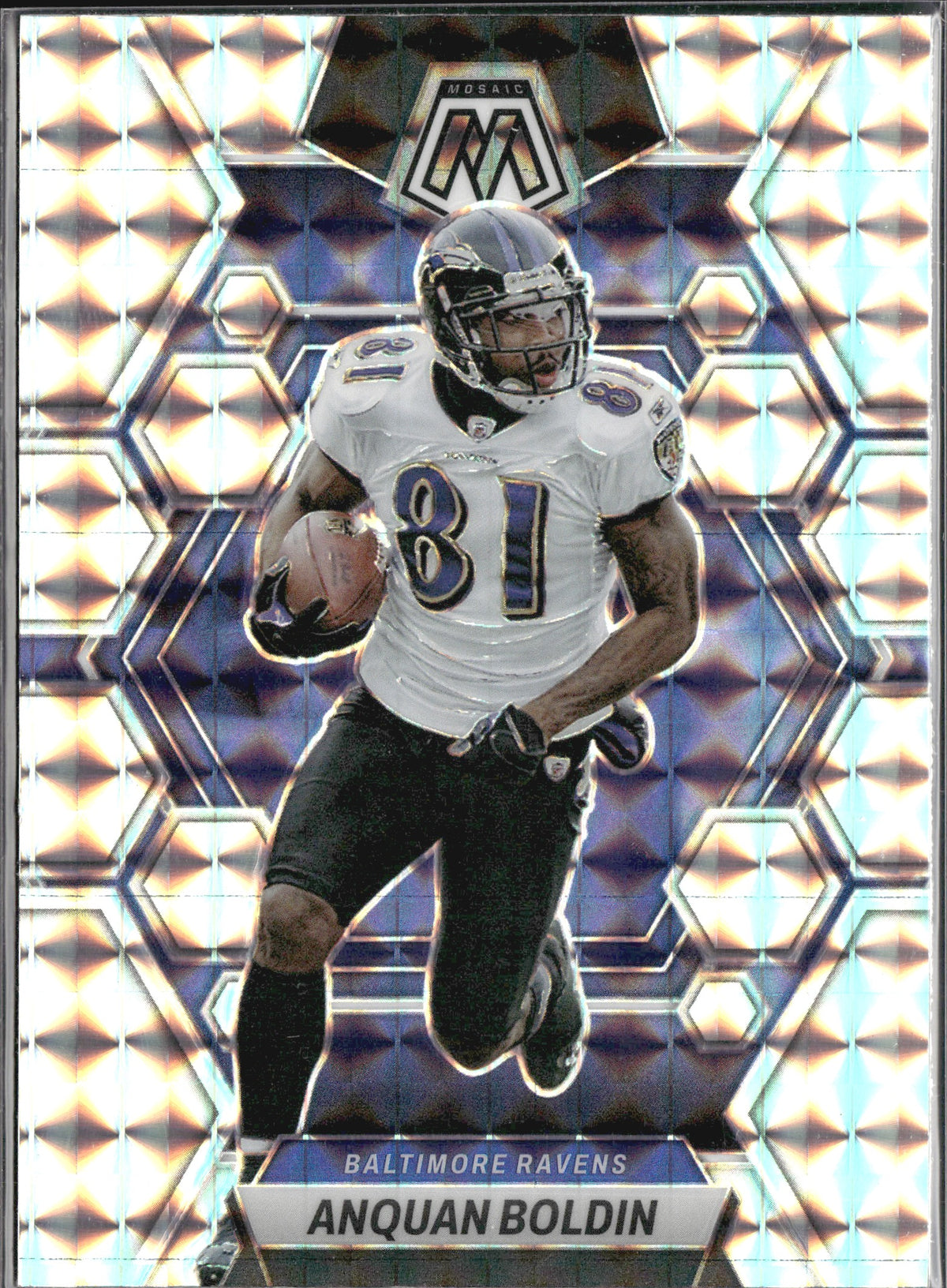 Anquan Boldin #18 Mosaic 2023 Panini Mosaic Baltimore Ravens