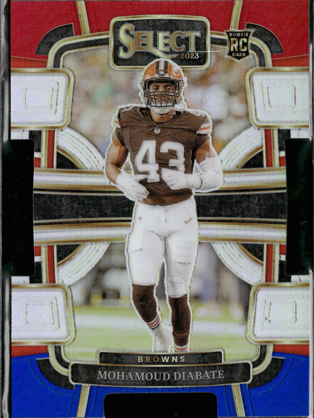 Mohamoud Diabate #23 Red and Blue Prizms Die Cuts 2023 Panini Select