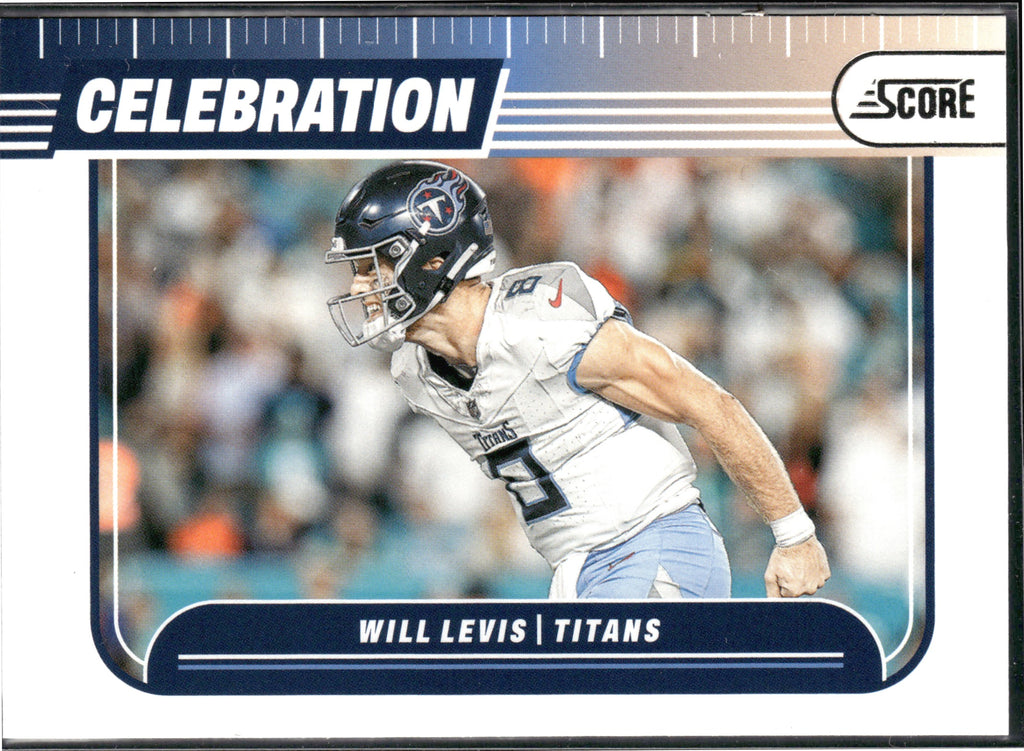 Will Levis #C-WLS Celebration 2024 Score Tennessee Titans